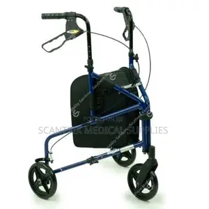 Aluminium Tri-Wheel Walker for Smooth Navigation