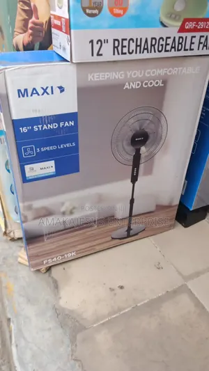 Maxi 16 Inch 3-Speed 40 Watts Standing Fan
