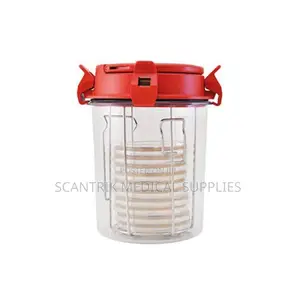Stainless Steel Anaerobic Jar – Heavy-Duty Laboratory Solution