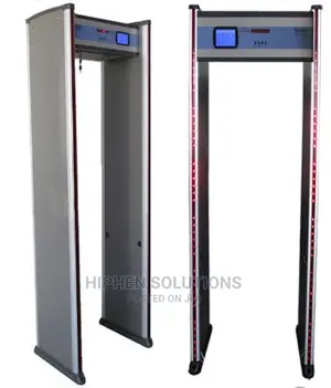 Security Walk - Through Metal Detector and Sound Alarm