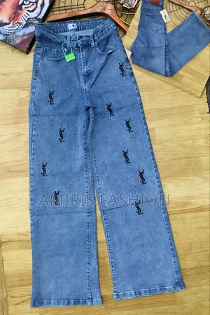 Classy And Beautiful Jeans Trousers For Ladies