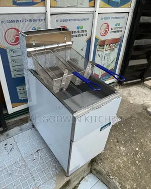 1tank 2 Basket Standing Deep Fryer Gas Type