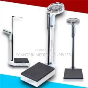 Analog Weighing Scale With Height Meter – Ideal for Hospitals