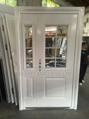 4ft White Turkish-Style Steel Security Door