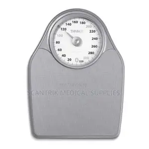 Stylish Analog Bathroom Scale With Easy-to-Read Dial