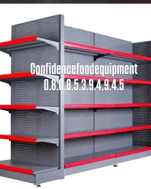 7ft Double Sided Supermarket Gondola Shelve