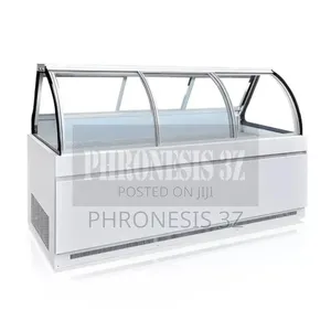 Meat Display Chiller With Bottom Freezer