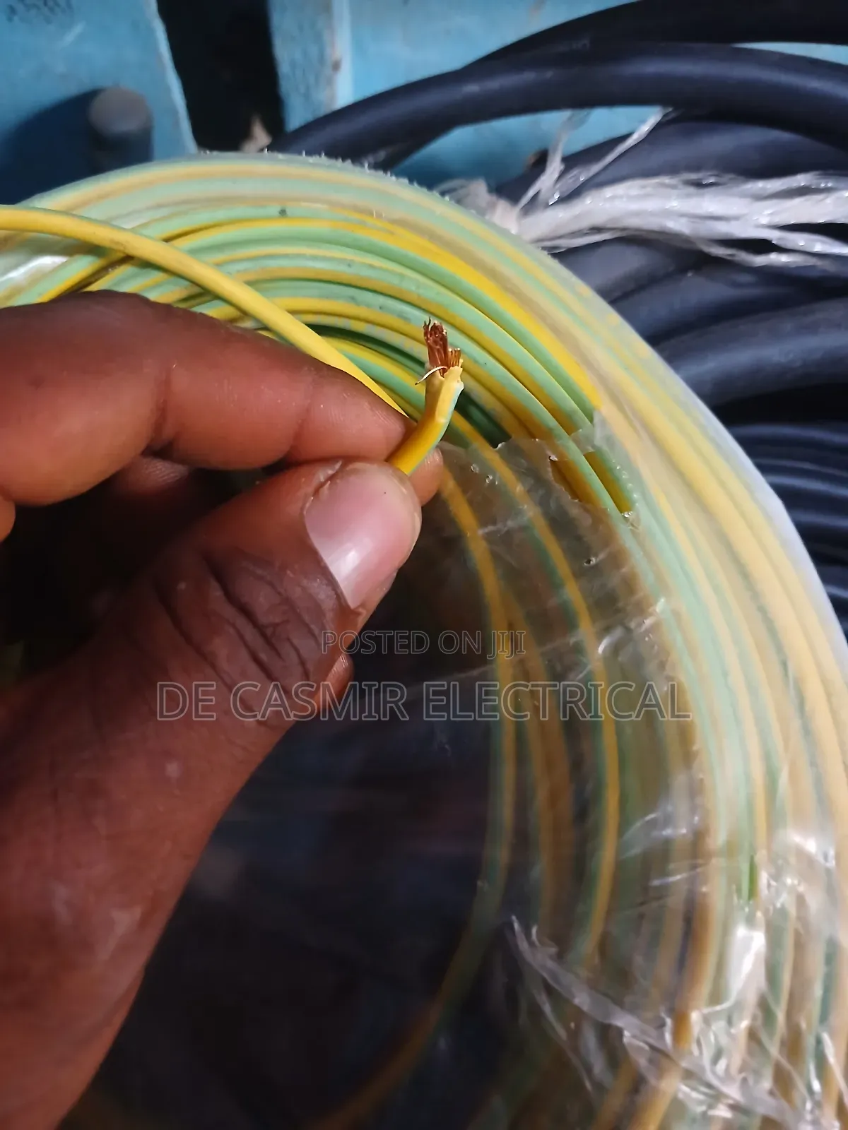 1x4mm2 Green/Yellow Cable