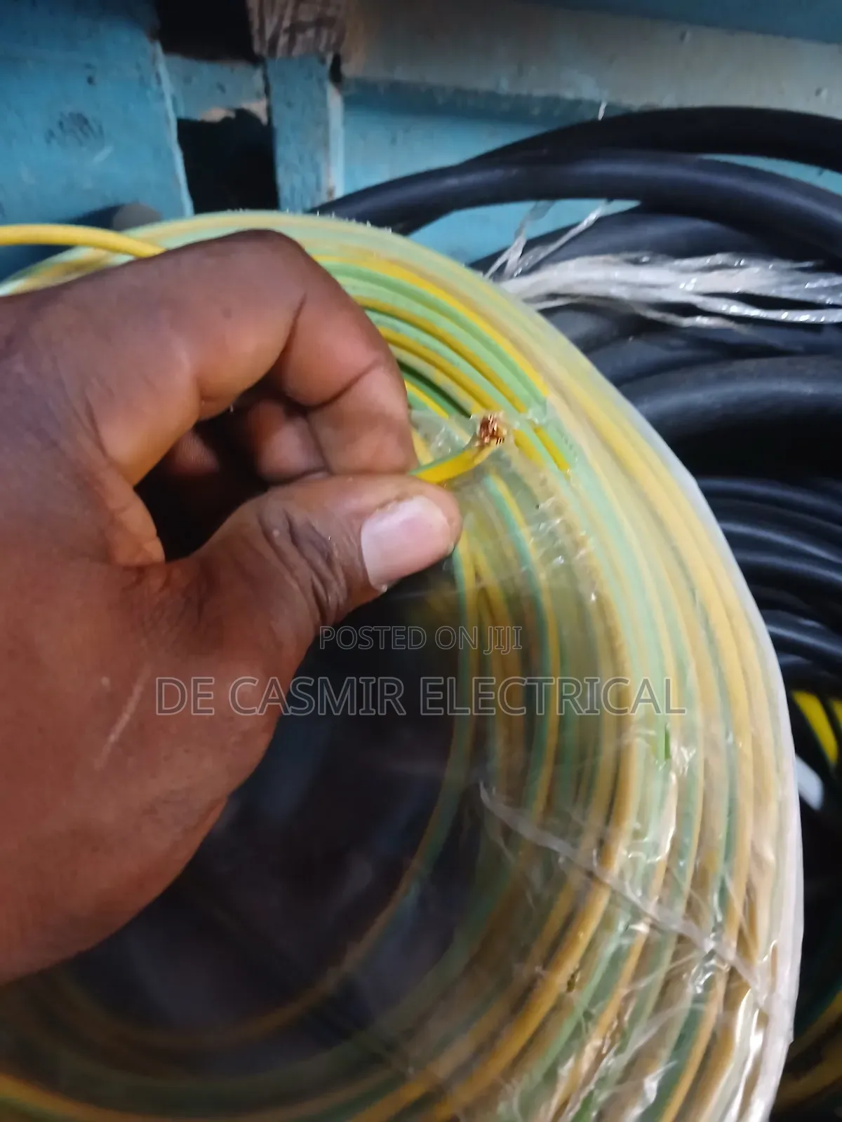 1x4mm2 Green/Yellow Cable
