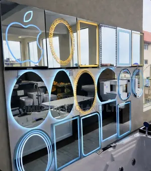 Wall Mirrors Led Illuminated Wall Mounted Mirrors