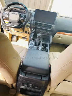 Prado 2024 Android And Console Kit Steering Wheel Lexus