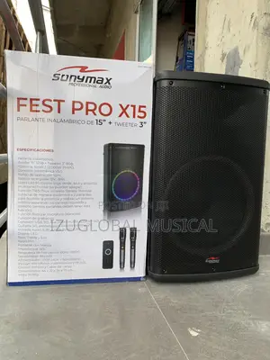 Sonymax Biggest 15” Inches Rechargeable Public Address 12000watts