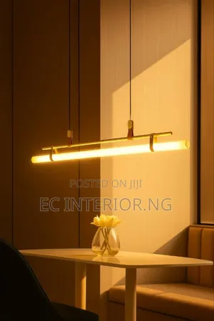 Minimalist Vintage Linear Chandelier