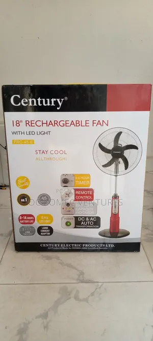 Century Rechargeable Fan 18