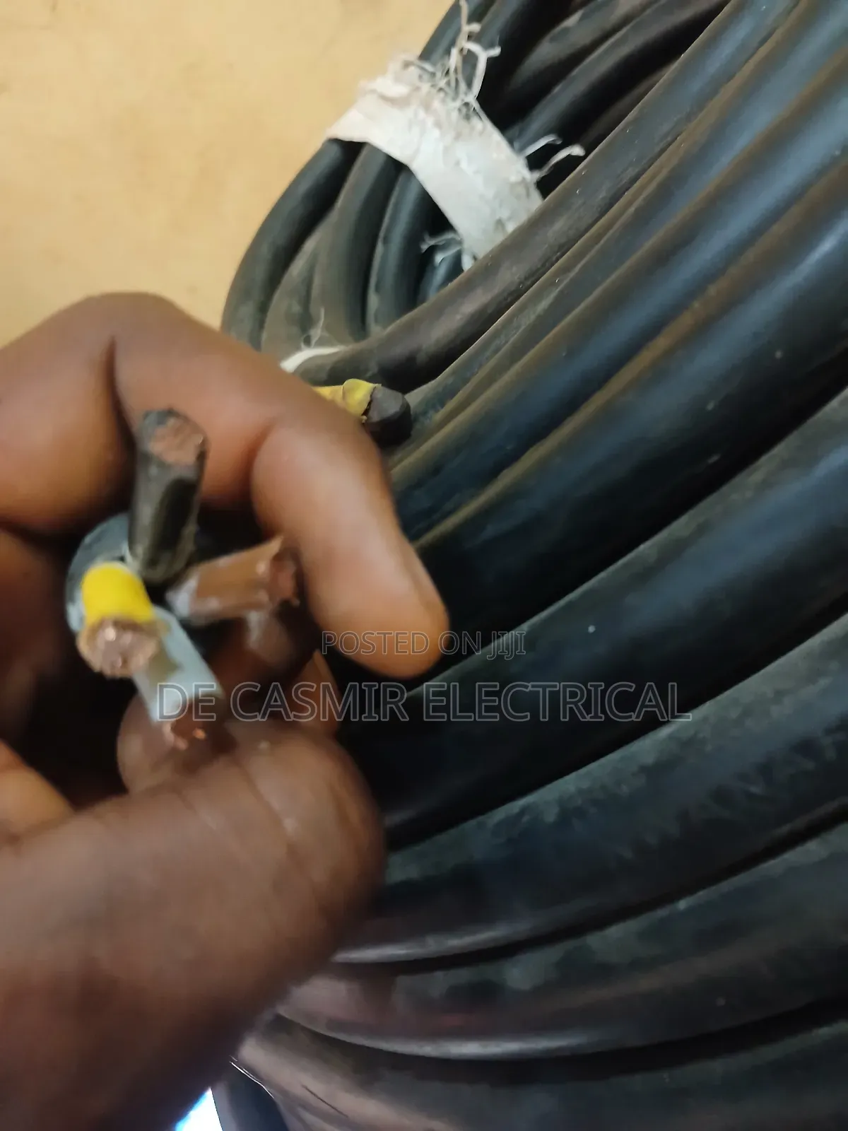 4x10mm2 Flexible Cable PVC/PVC