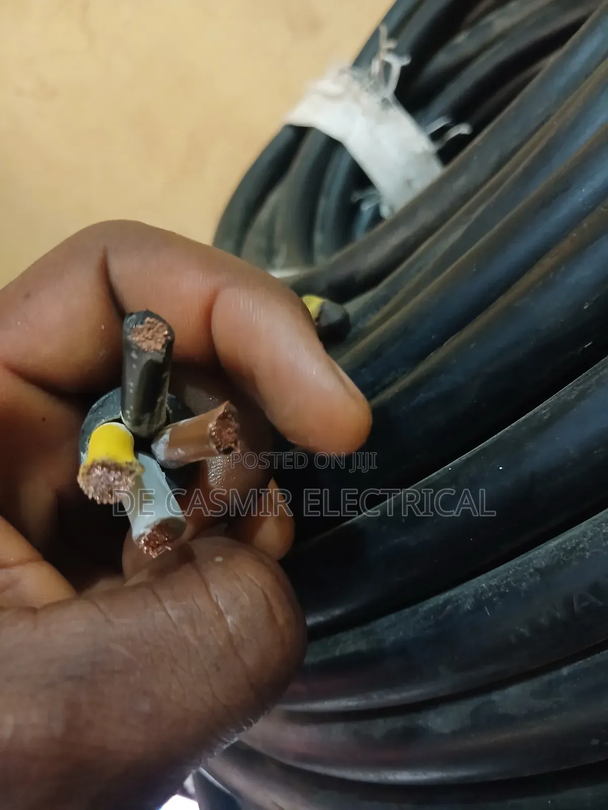 4x10mm2 Flexible Cable PVC/PVC