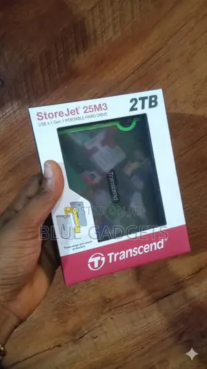Transcend Store Jet 2 Terabyte Hard Drive