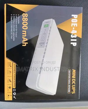 Mini Dc Ups 8800mah Power Supply Power Bank