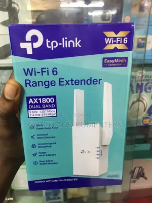 Tp-Link Ax1800 Re605x Dual Band Wi-Fi6 Range Extender