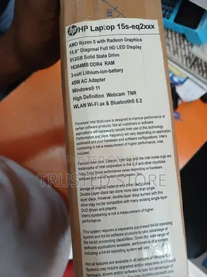 New Laptop HP 15 16GB AMD Ryzen 5 SSD 512GB
