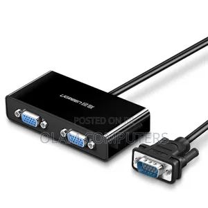 Ugreen Video Splitter Vga to 2x Vga 1m Black