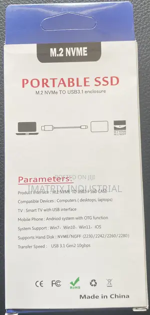 M.2 Nvme SSD Enclosure 3.1