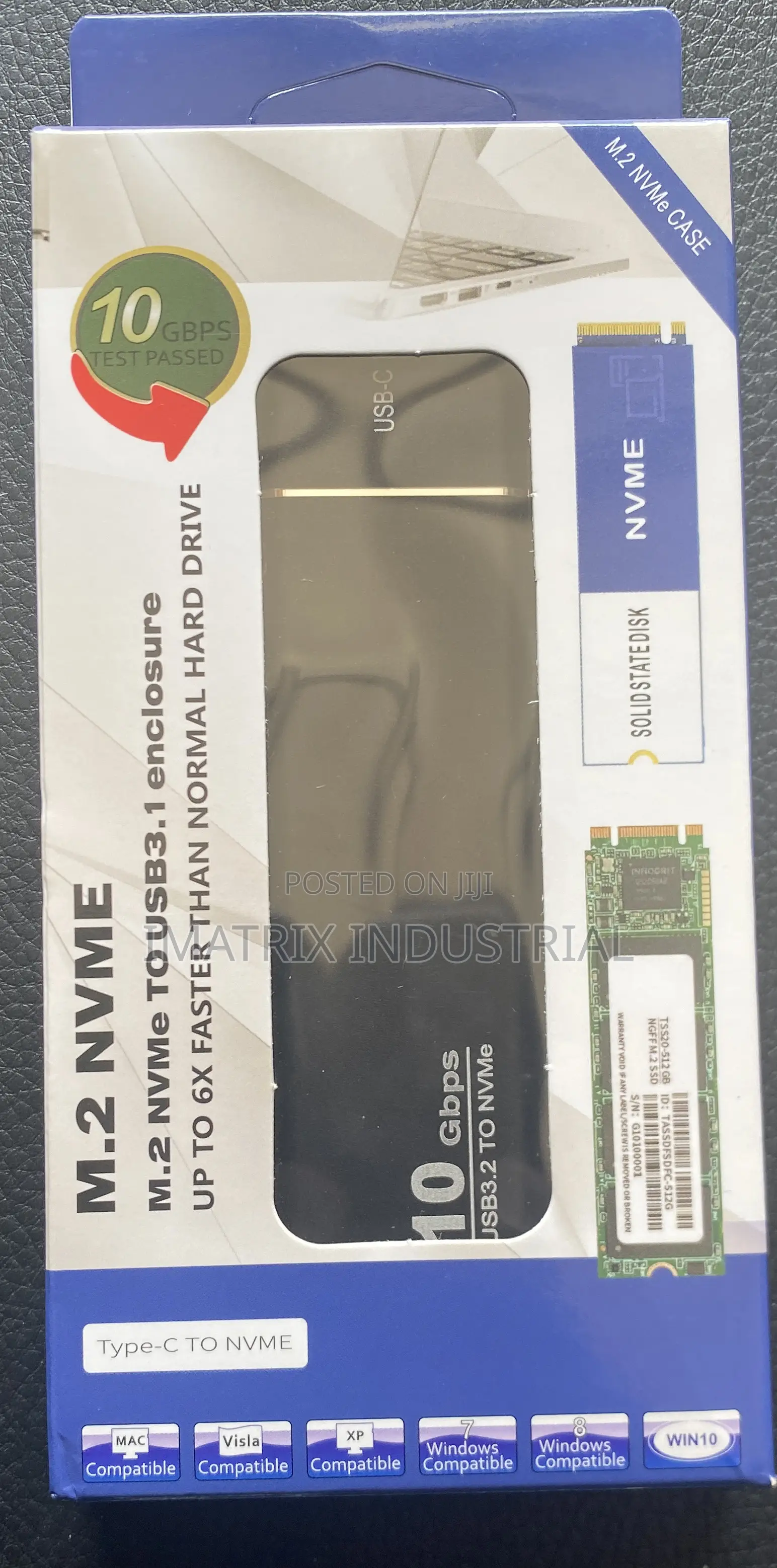 M.2 Nvme SSD Enclosure 3.1