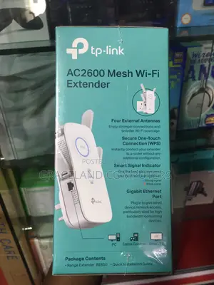 Tp-Link Ac2600 Re650 Dual Band Mesh Wifi Extender