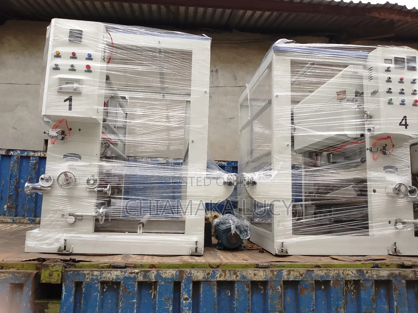 Two Colour Gravure Printing Machine