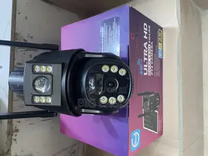  With Free MTN Sim Card Ubox 4g Dual Lens Solar Powered CCTV Camera