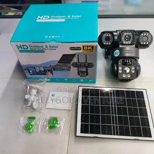 3 Lens Outdoor Security Camera