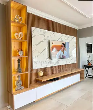 Tv Wall Panel and Tv Console