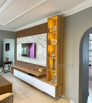 Tv Wall Panel and Tv Console