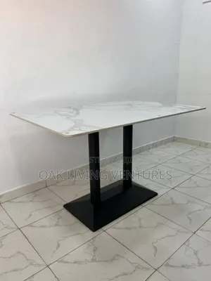 Restaurant Table With Mable Top/Glass Top