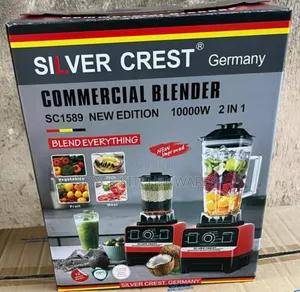 2in1silver Crest Blender
