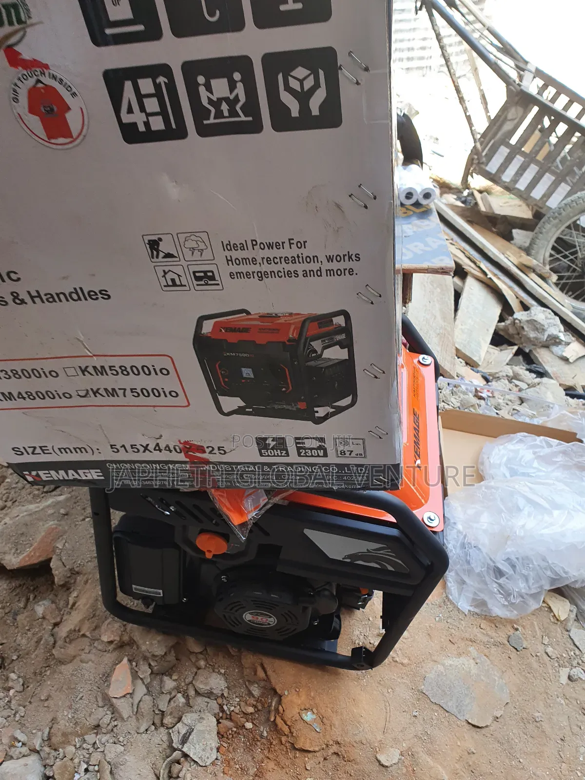 Powerful Kemage 7500 Generator – Smooth Silent Operation