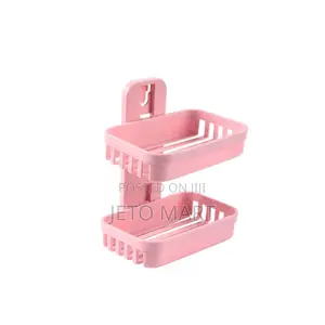 Double Soap Holder/Box -2 Layers Wall Mounted