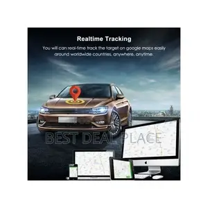 Gt02d (4pin, Battery, Relay) Vehicle GPS Tracker Free App Platform