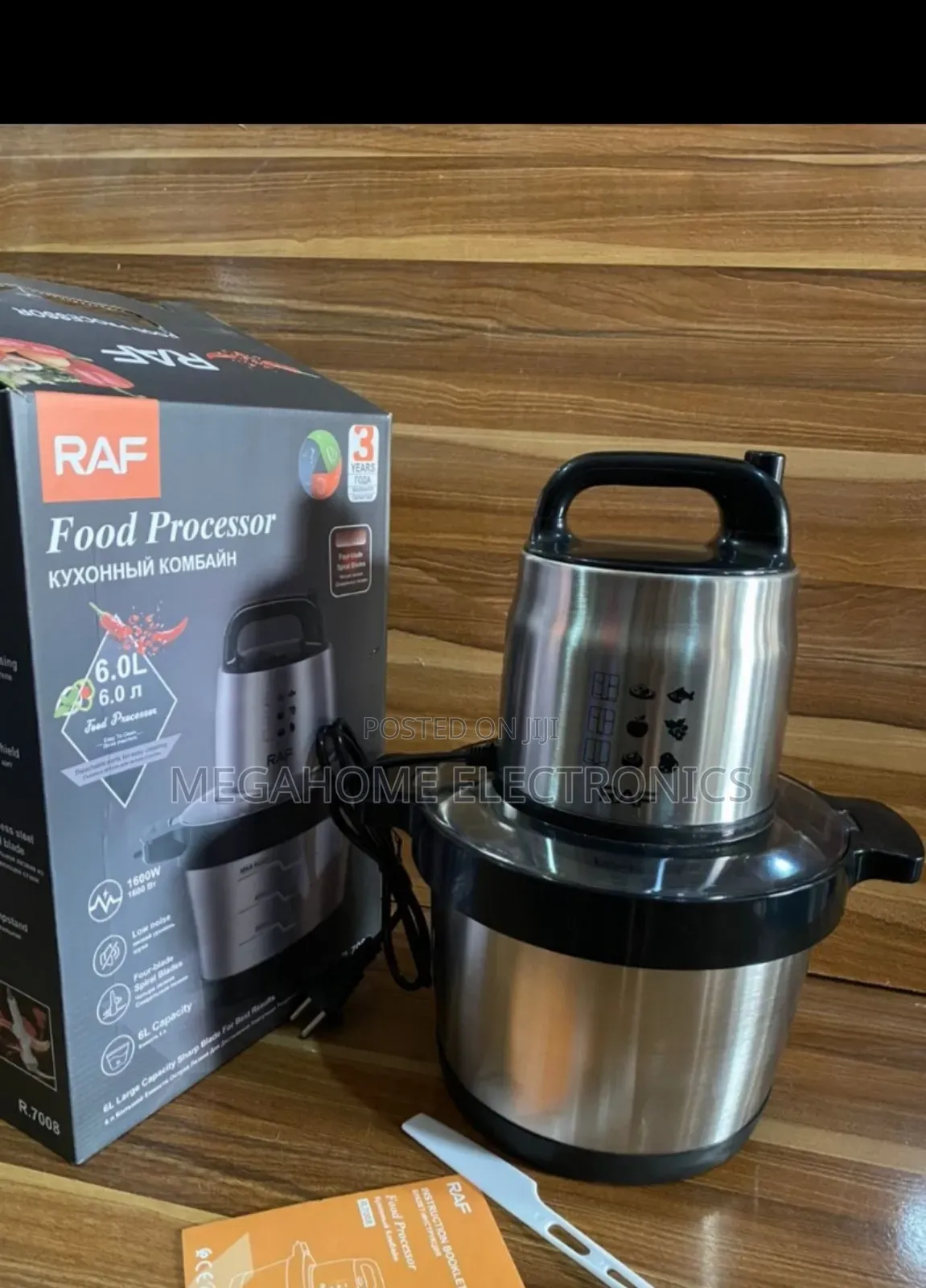 Raf Food Processor 6l