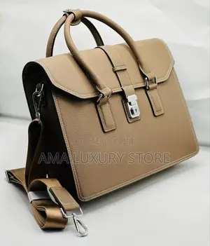 Hermes Genuine Leather Luxury Designer Laptop/Office Bags