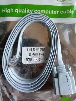 Rj45 to Rs232 Serial 9 Pin Cable