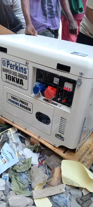 Original Perkins Diesel Generator 3 Phase 100% Copper Coin 10 Kva