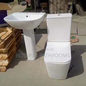 England Luxury Wc Toilet With Pedestal Sink – Premium Quality