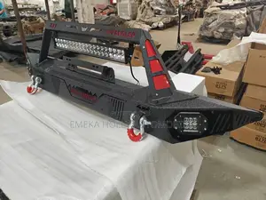 Brand New Heavy-Duty Steel Off-Road Front Bumper for Jeep Wrangler