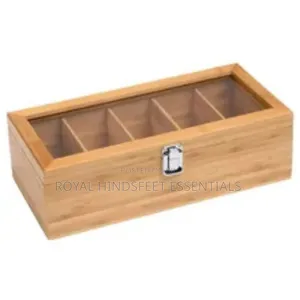 Multipurpose Wooden Tea Bags And Coffee Storage Box