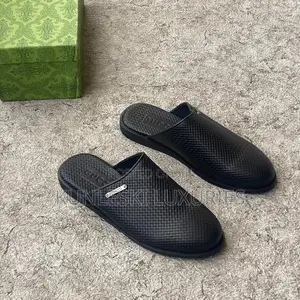 Original Gucci Leather Mules for Men