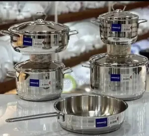 High Quality Korkmaz ( Turkey )Stainless Steel Cookware Set
