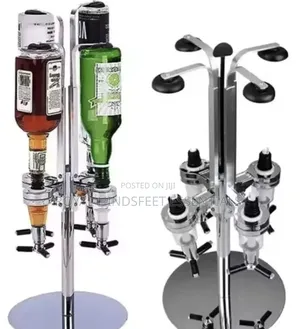 4 Bottles Beverage Dispenser