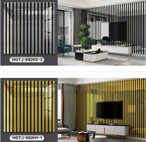 Luxury Fluted Design Wallpaper