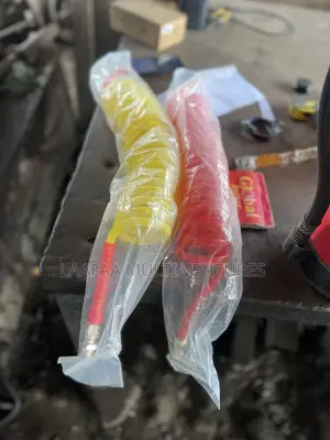 Red and Yellow Heavy Duty Air Brake Hose Coils,